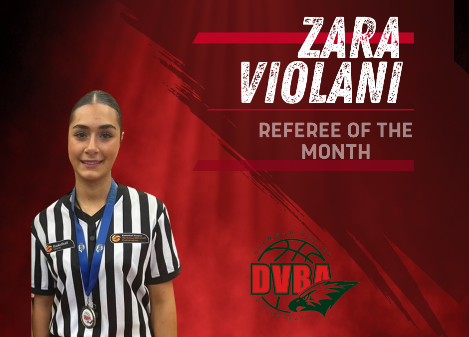 Referee Of the Month December