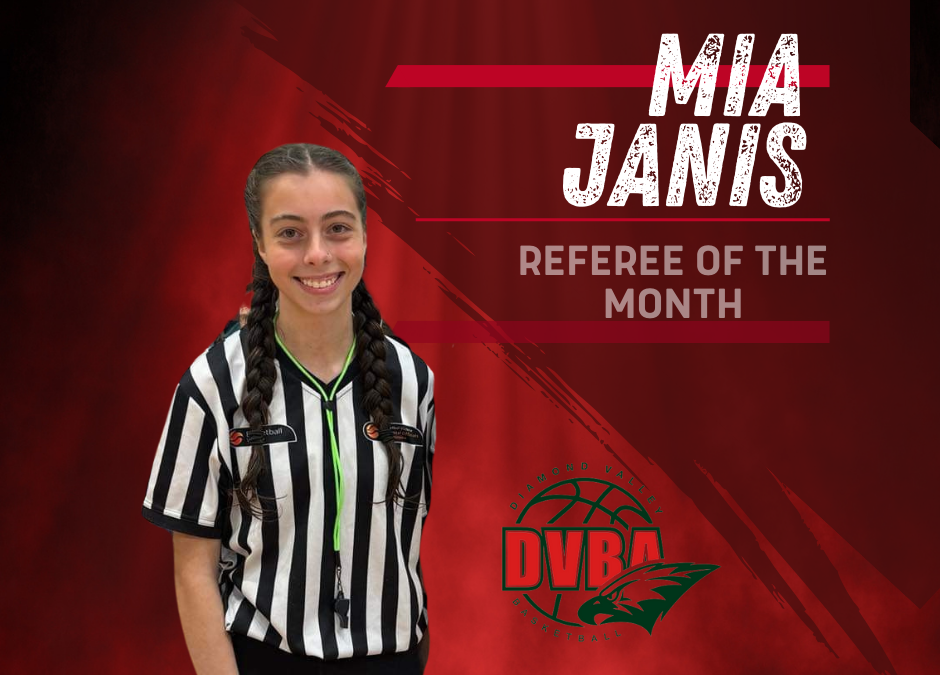 Referee Of the Month March