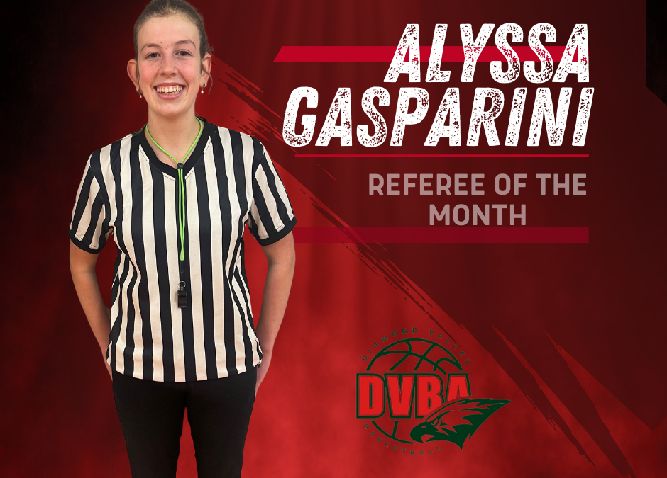 Referee Of the Month May